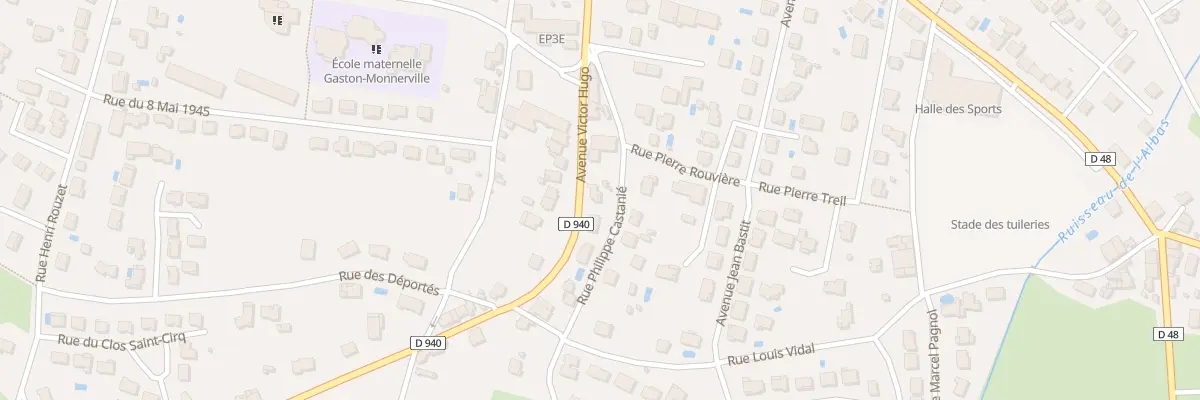 Plan du 373 Av Victor Hugo à Saint-Céré