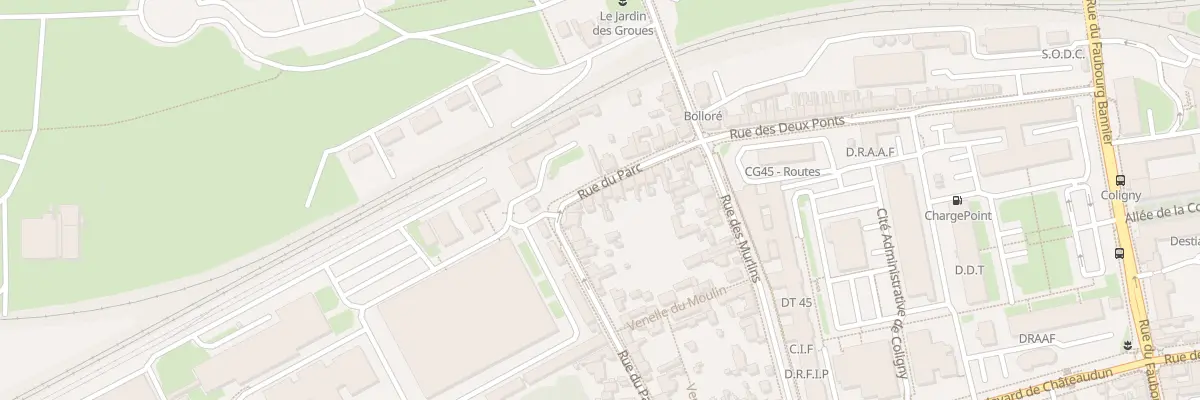 Plan du 124 Rue du Parc à Orléans