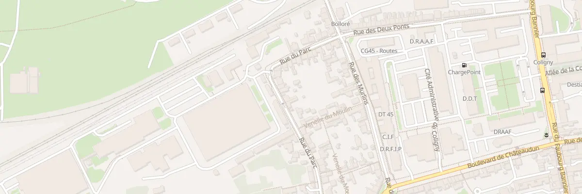 Plan du 110 Rue du Parc à Orléans