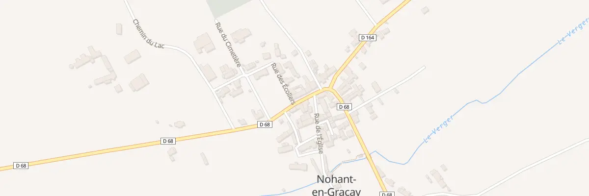 Plan du 5 Le Bourg à Nohant-en-Graçay