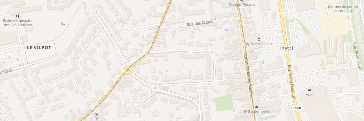 Plan du 47 Rue de l’Union à Orléans