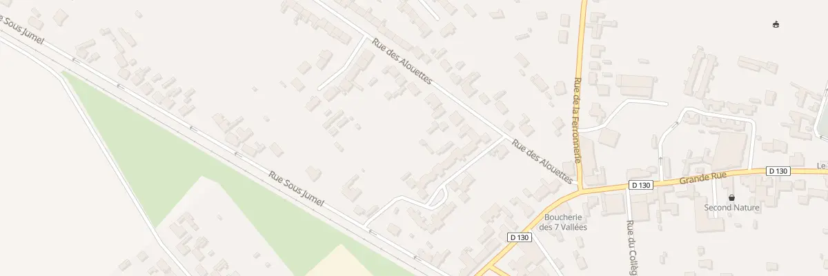 Plan du 157 Rue des Alouettes à Beaurainville