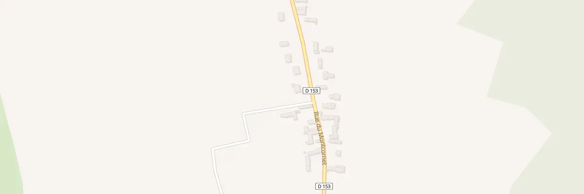 Plan du 20 Rue du Montcornet à Labosse