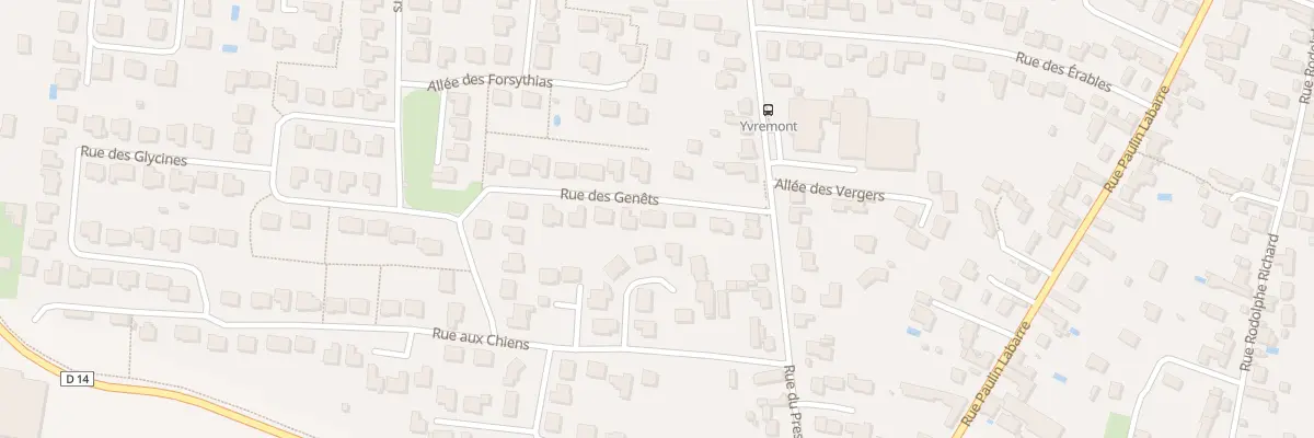 Plan du 85 Rue des Genêts à Olivet