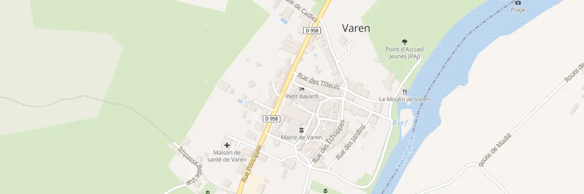 Plan du 375 Rue Principale à Varen