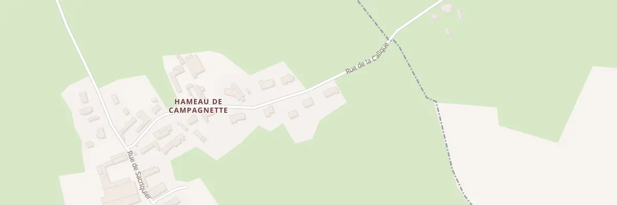 Plan du 270 Rue de la Calique à Saint-Martin-Choquel