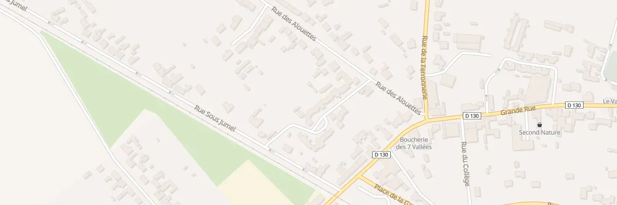 Plan du 127 Rue des Alouettes à Beaurainville