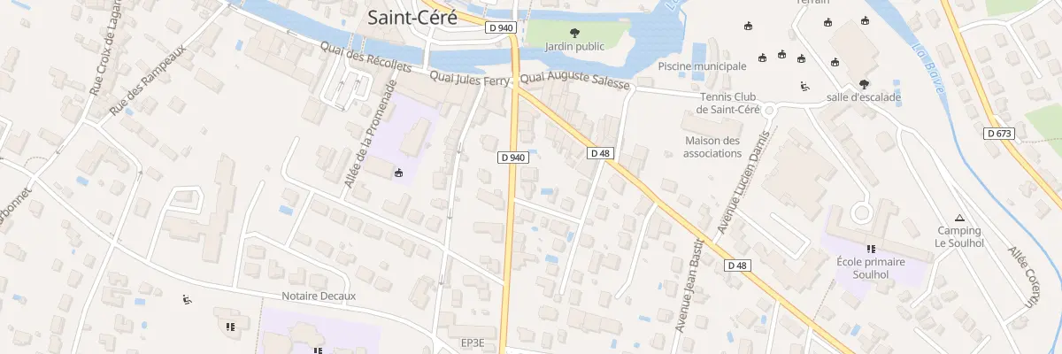 Plan du 71 Av Victor Hugo à Saint-Céré