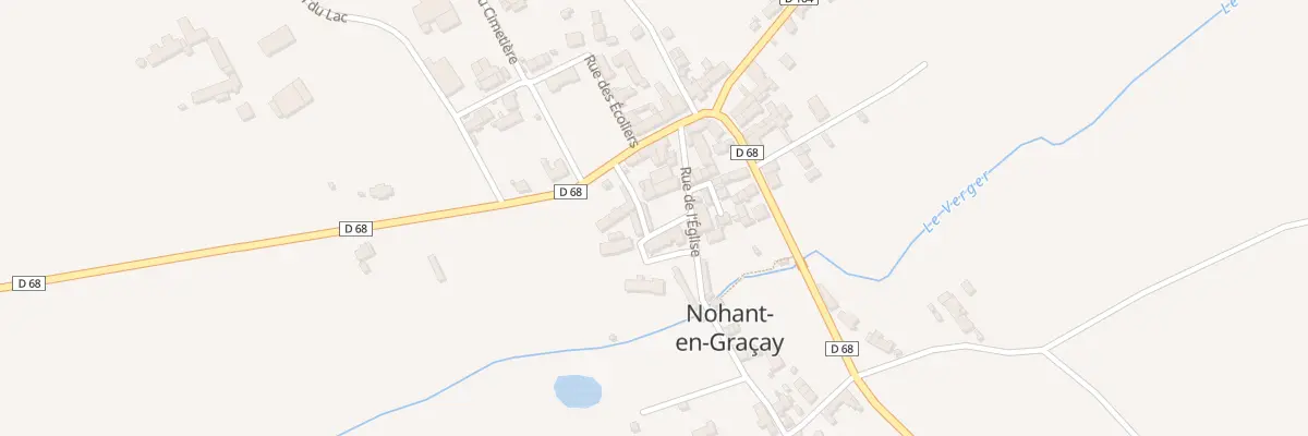 Plan du 90 Le Bourg à Nohant-en-Graçay