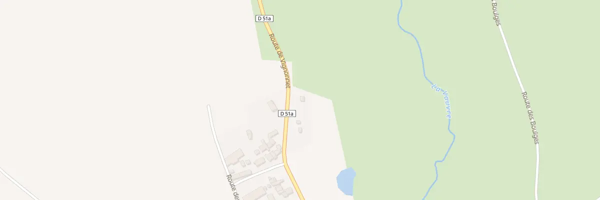 Plan du 5186 Le Pondron à Sarzay