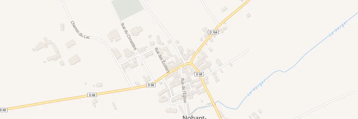 Plan du 3 Rte de Gracay à Nohant-en-Graçay