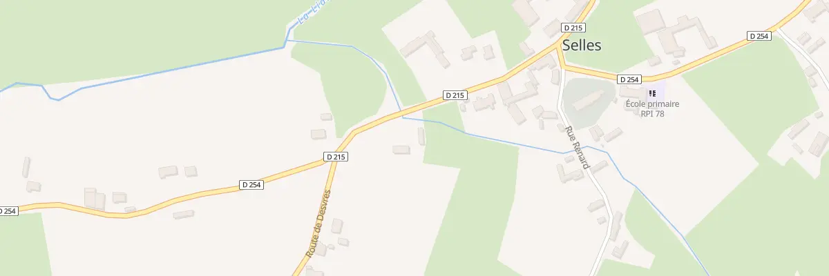 Plan du 49 Rte de Desvres à Selles