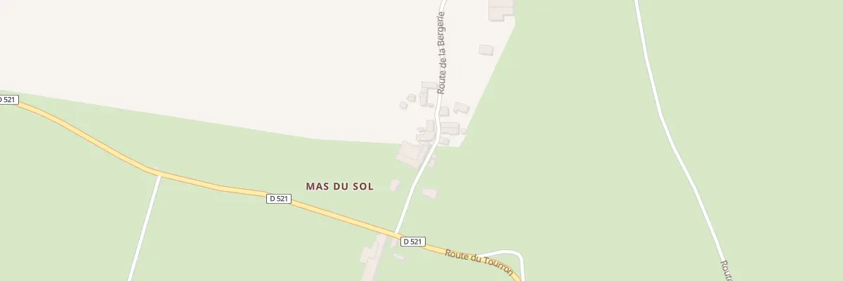 Plan du 5089 Mas du Sol à Vailhourles