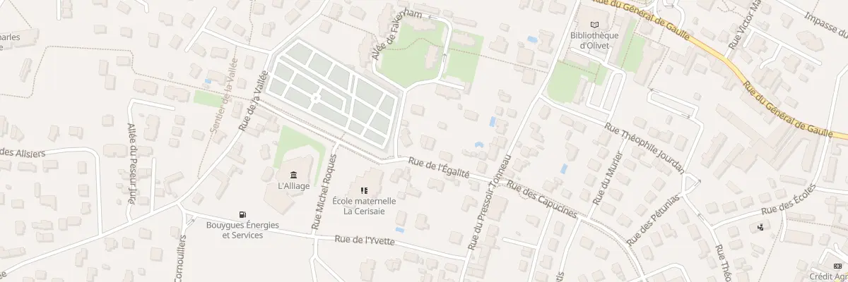Plan du 78 Rue de l’Egalité à Olivet