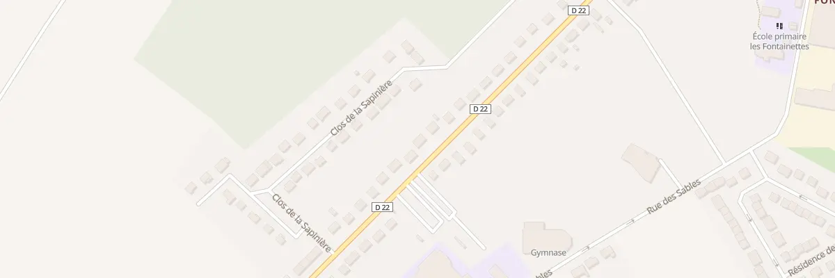 Plan du 28 Rue de Gisors à Saint-Aubin-en-Bray