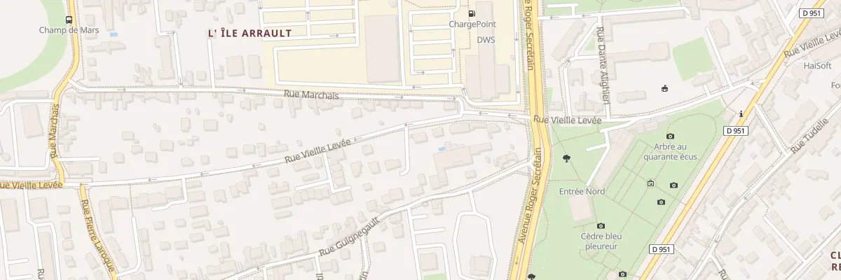 Plan du 51 Rue Vieille Levée à Orléans