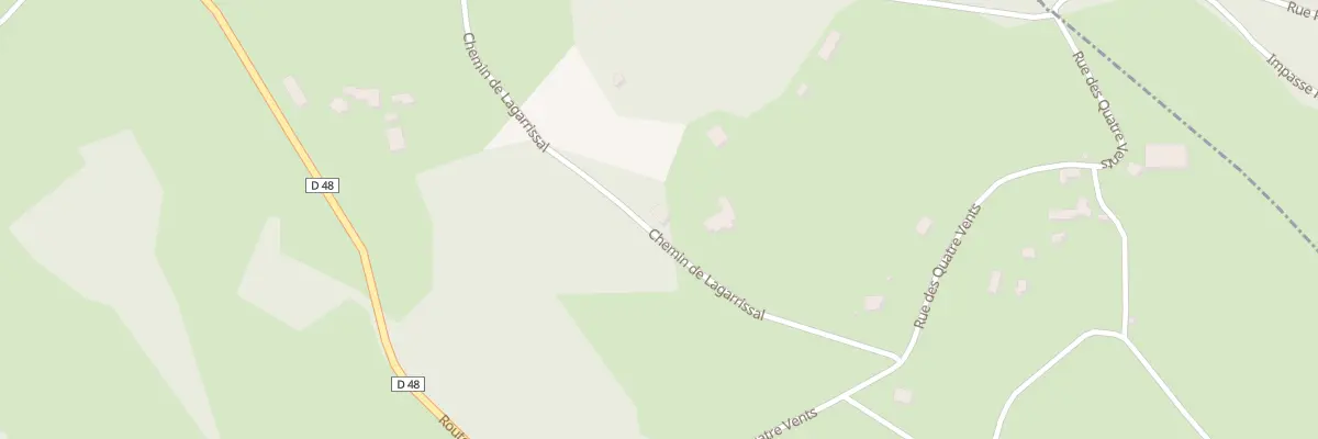 Plan du 244 Che de Lagarrissal à Leyme