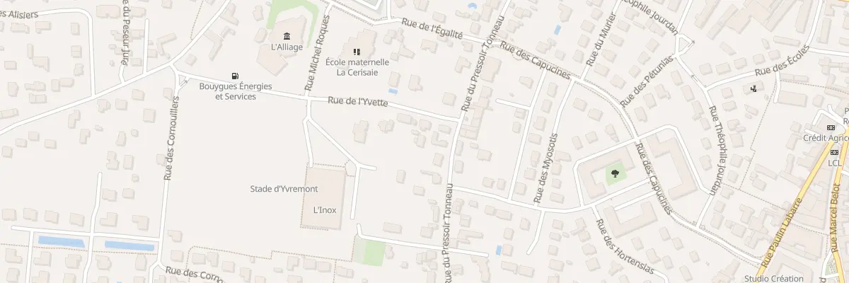 Plan du 352 Rue du Pressoir Tonneau à Olivet
