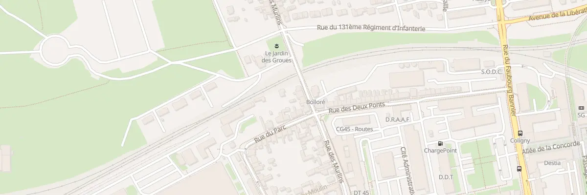 Plan du 123 Rue des Murlins à Orléans