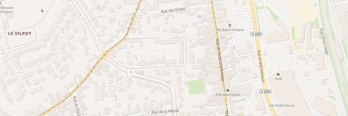 Plan du 21 Rue de l’Union à Orléans