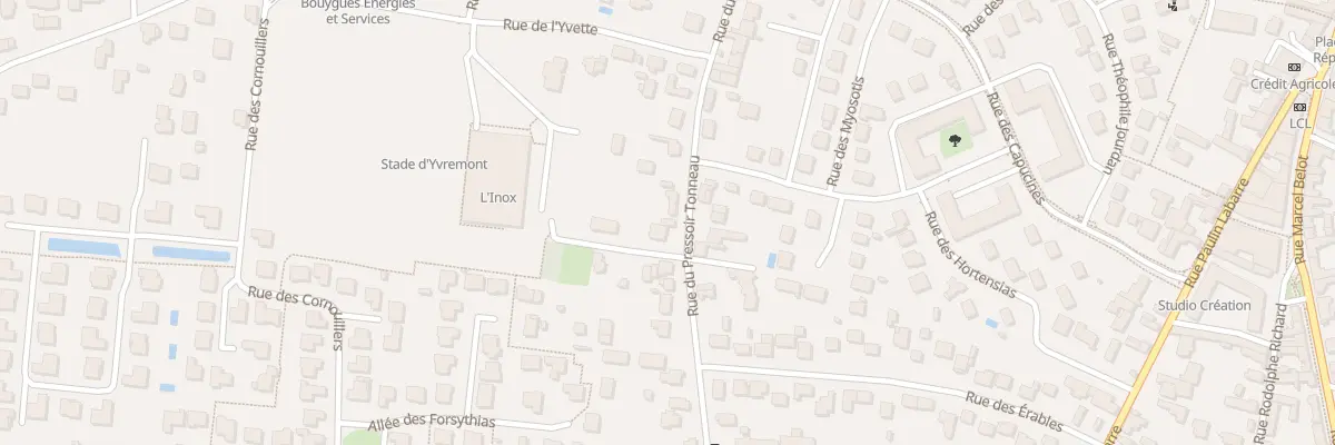 Plan du 434 Rue du Pressoir Tonneau à Olivet