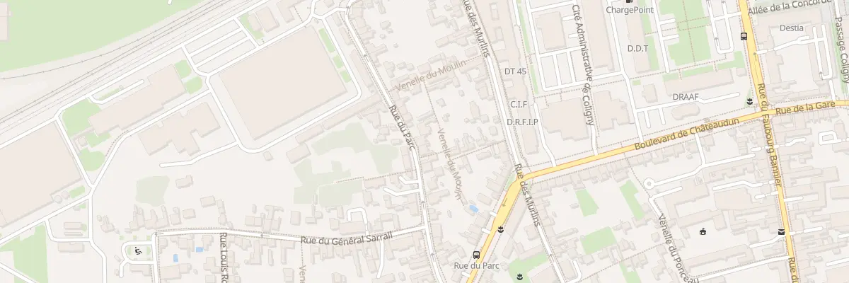 Plan du 86B Rue du Parc à Orléans