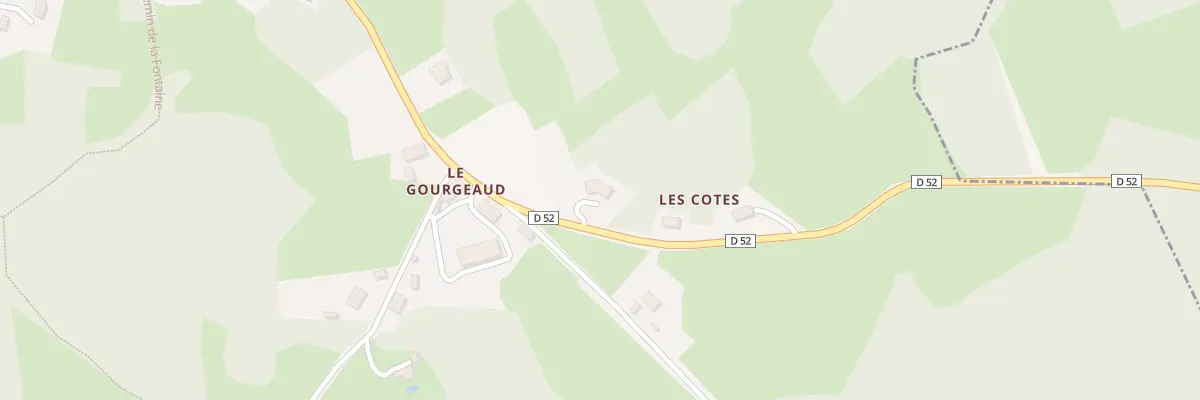 Plan du 5153 Les Cotes à Savennes