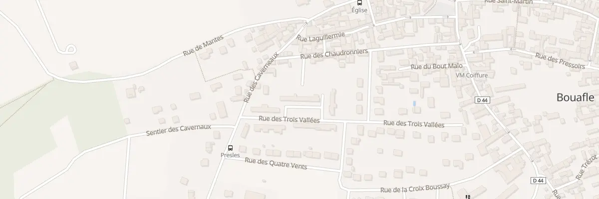 Plan du 3 Rue des Trois Vallees à Bouafle