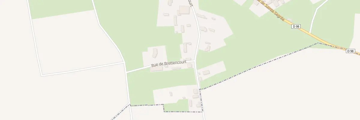 Plan du 13 Rue de Souplicourt à Meigneux