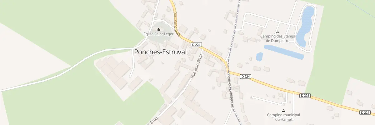 Plan du 5046A Rue Jean Brun à Ponches-Estruval