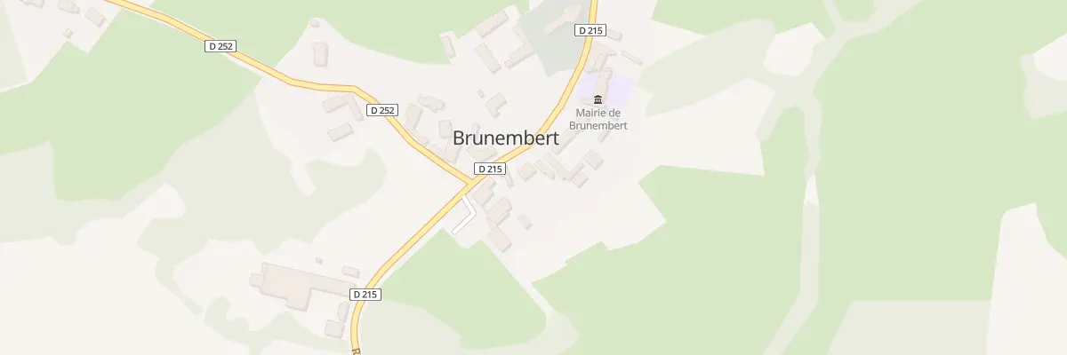 Plan du 6 Pce Servois à Brunembert