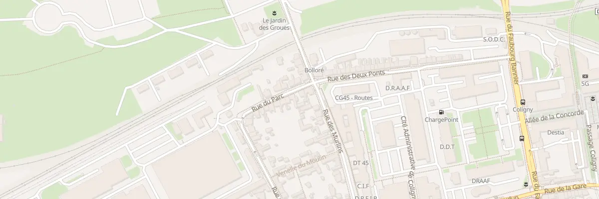 Plan du 136 Rue du Parc à Orléans