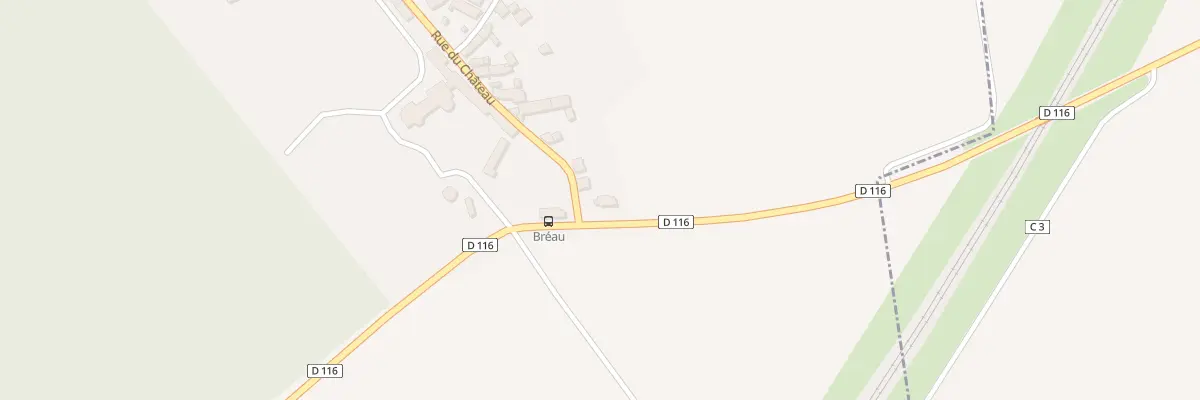 Plan du 2 Rue du Château à Boinville-le-Gaillard
