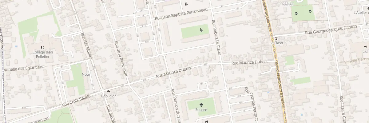 Plan du 32 Rue Maurice Dubois à Orléans