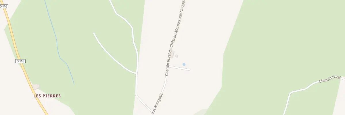 Plan du 5187 Le Chêne à Lamy à Crozon-sur-Vauvre