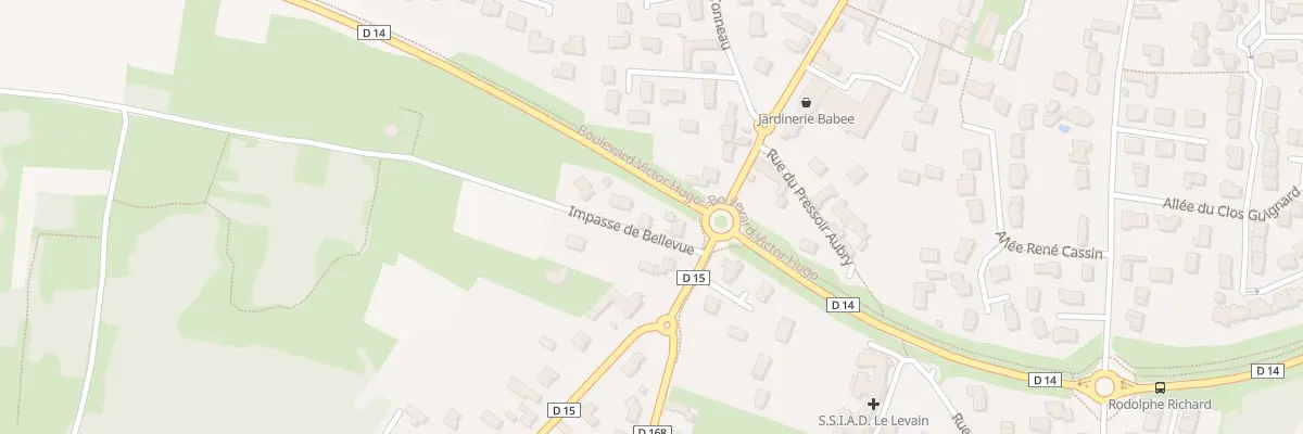 Plan du 808 Rue Paulin Labarre à Olivet