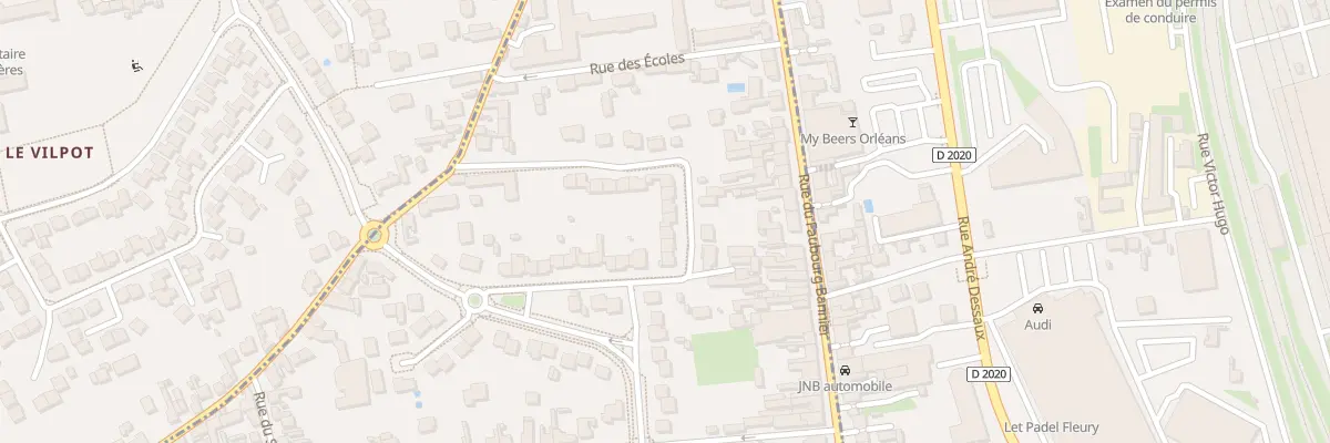 Plan du 29 Rue de l’Union à Orléans