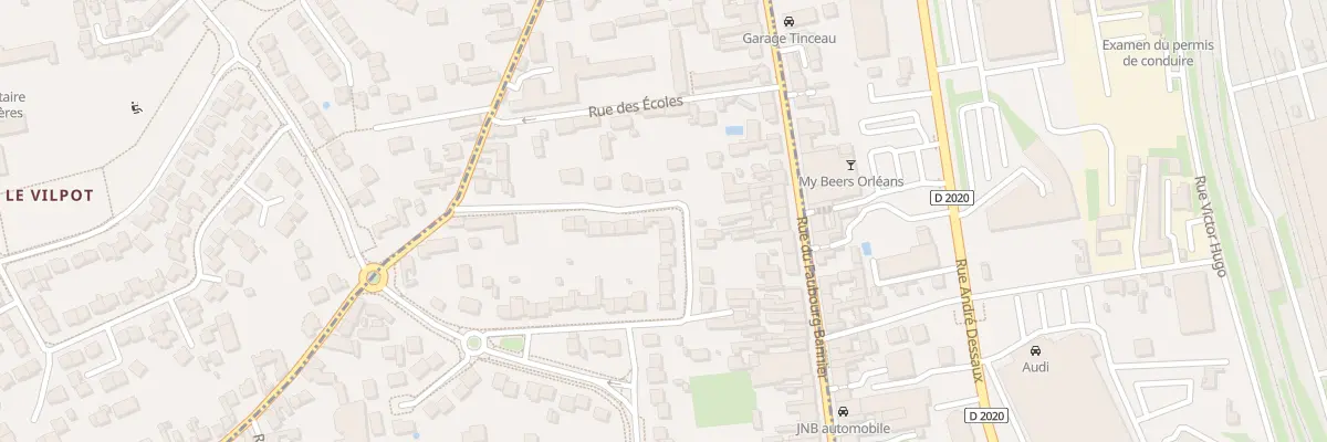 Plan du 35 Rue de l’Union à Orléans