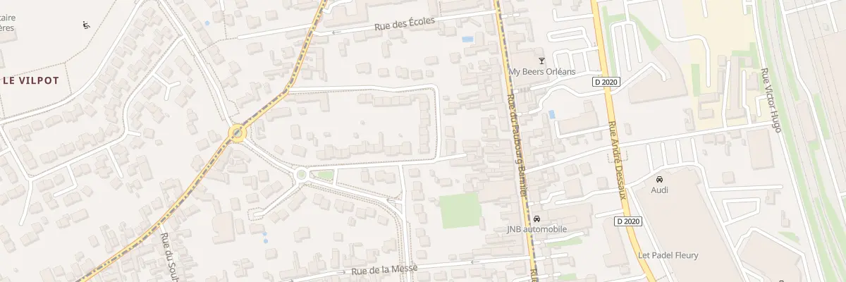 Plan du 25 Rue de l’Union à Orléans