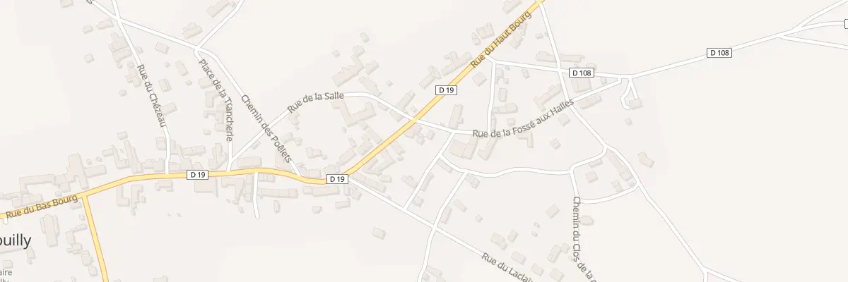 Plan du 9 Rue du Haut Bourg à Genouilly