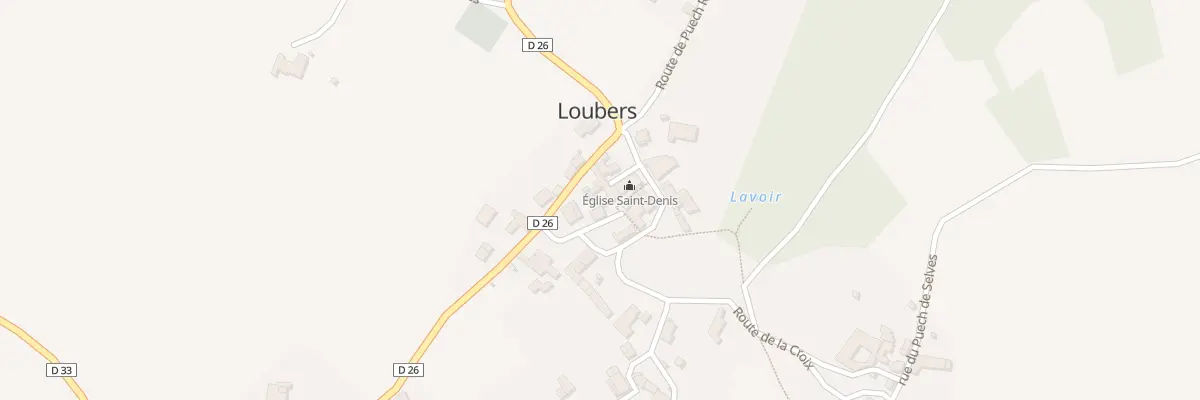 Plan du 5008 Le Village à Loubers