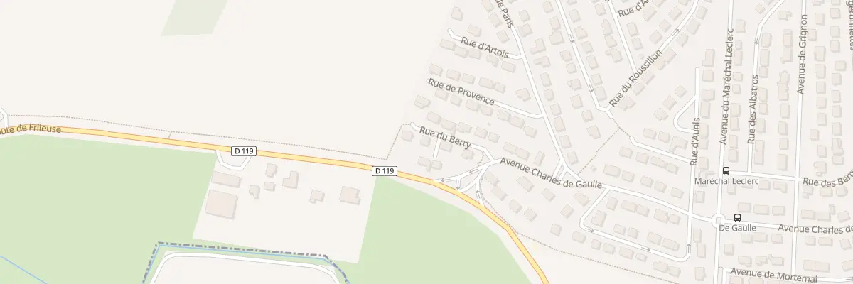 Plan du 9 Rue de Berry à Beynes