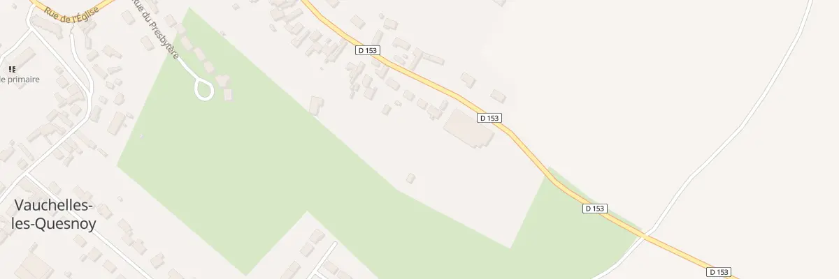Plan du 268 Rue de Buigny à Vauchelles-les-Quesnoy