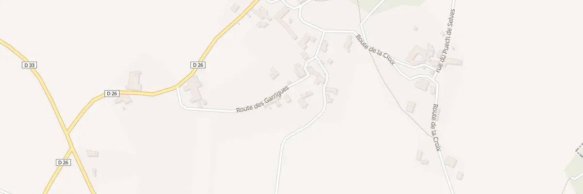 Plan du 5119 Les Garrigues à Loubers