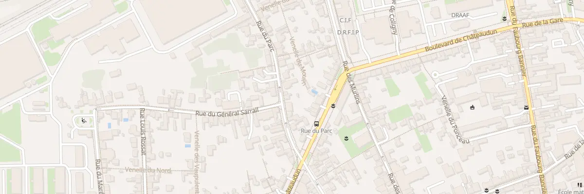 Plan du 74 Rue du Parc à Orléans