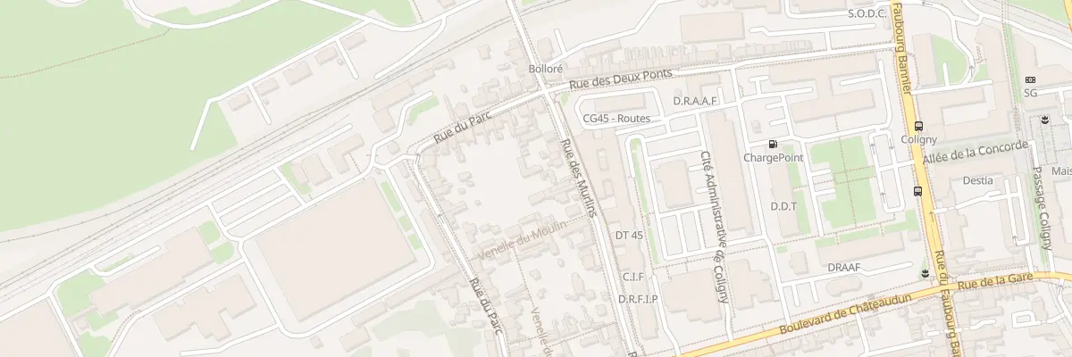 Plan du 113 Rue des Murlins à Orléans