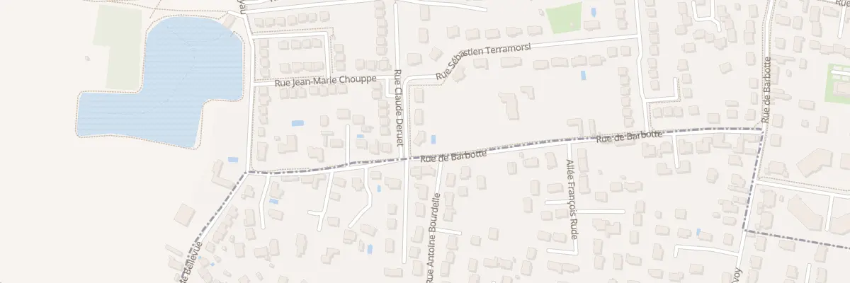 Plan du 2 Rue Sébastien Terramorsi à Orléans