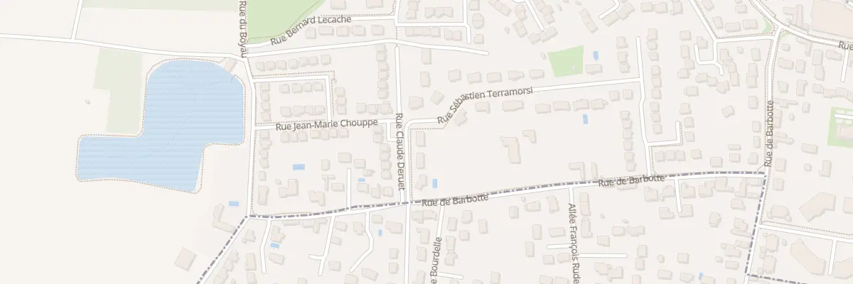 Plan du 6 Rue Sébastien Terramorsi à Orléans