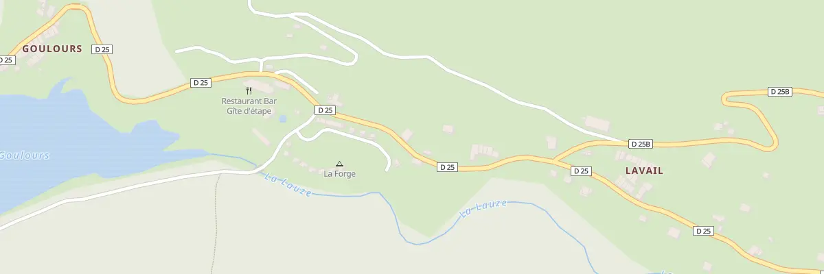 Plan du 28A La Couzanque à Ascou