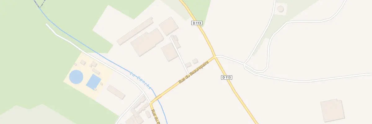 Plan du 825 Rue du Beaurepaire à Beaurainville